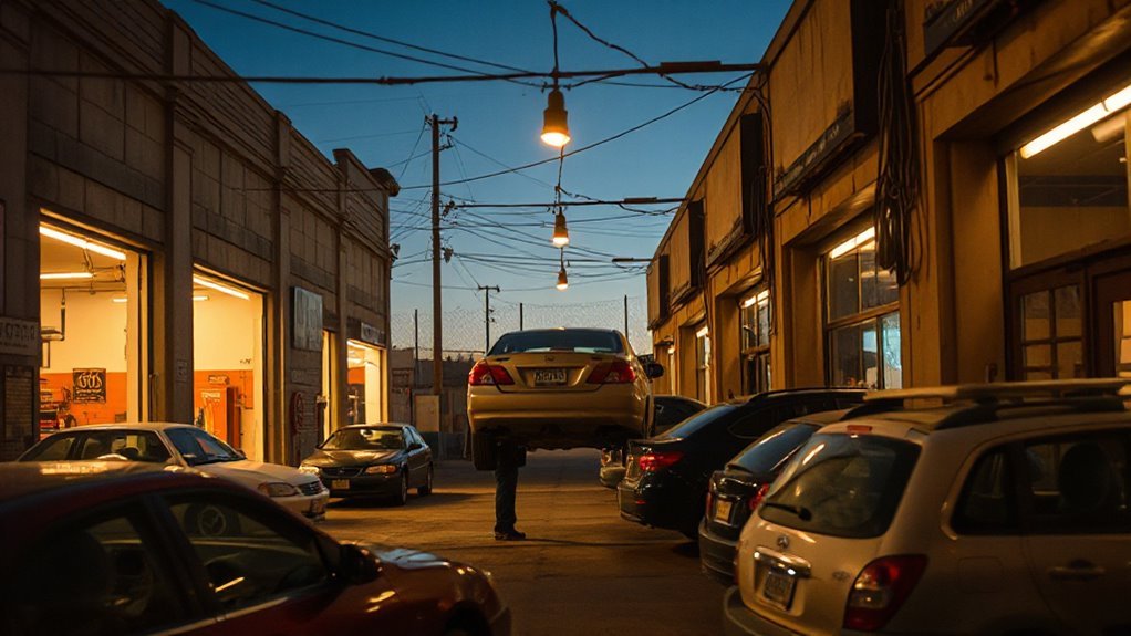 border serving car repair shops