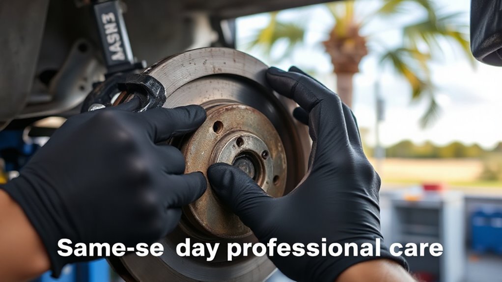 brake maintenance ensures safety