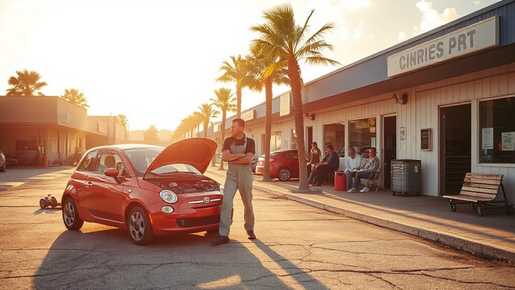 budget mechanics near attractions