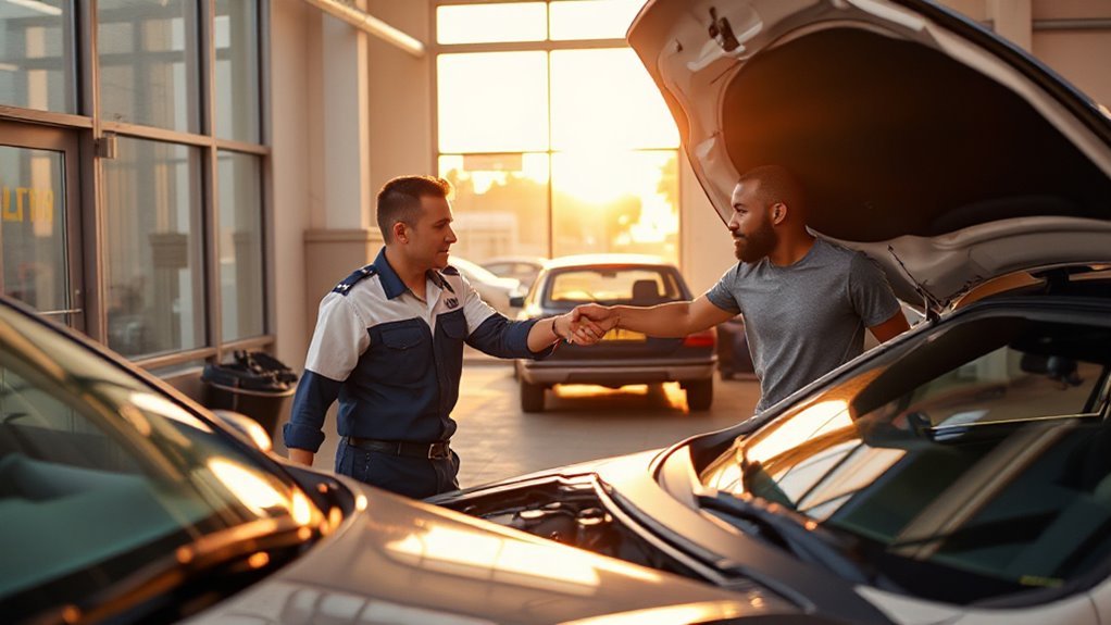 build trust with mechanics