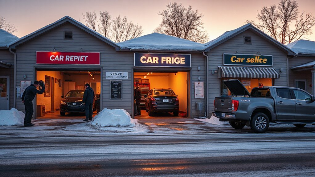 car repair for winter