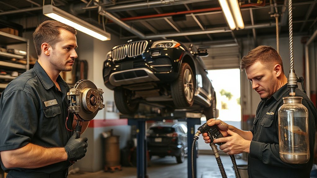 comprehensive brake inspection services