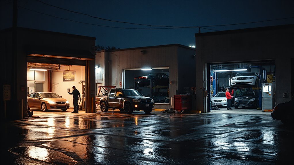 late weekend car repairs