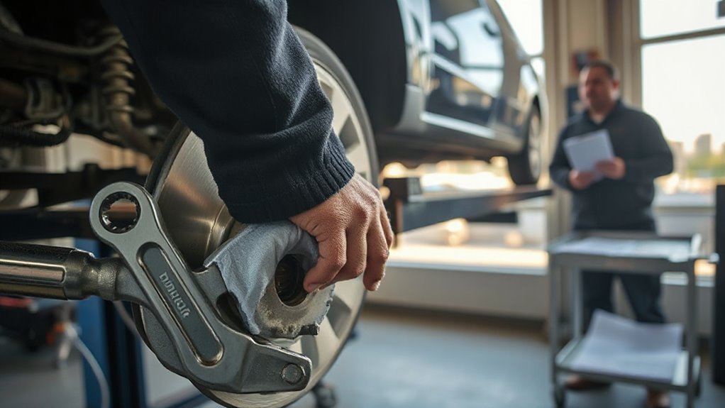 maintain brakes for safety