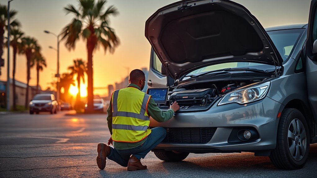 mobile mechanic diagnostic assistance