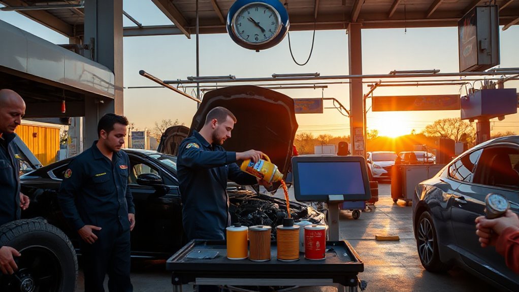 quick lube shop services