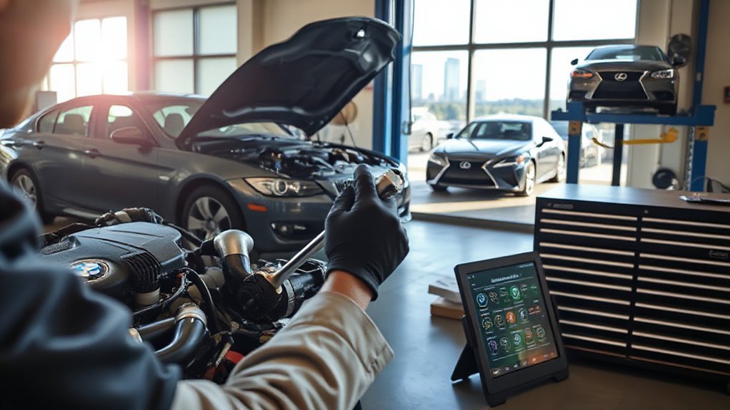 specialized luxury car technicians