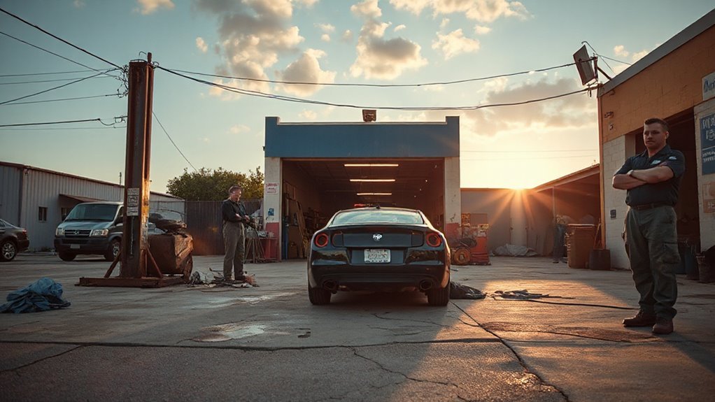 spot poor repair shops