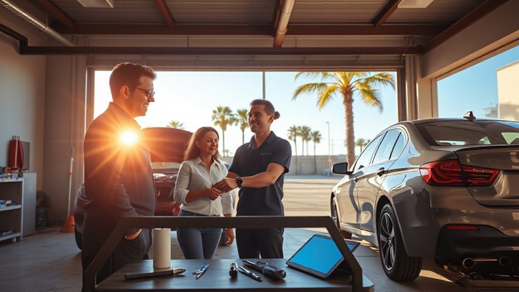 trustworthy efficient customer focused mechanics