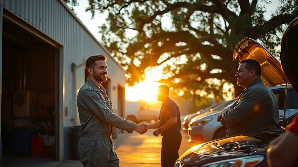 trustworthy mechanics positive experiences